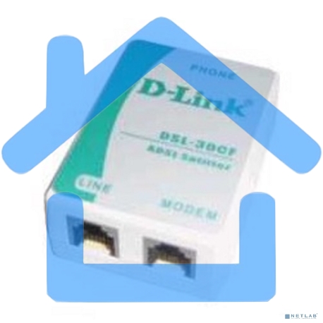 Сплиттер xDSL D-Link DSL-30CF/RS RJ-11 ADSL Annex A-2