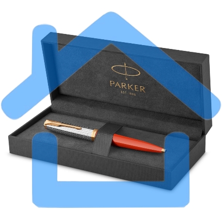 Ручка шариковая Parker 51 Premium (CW2169073) Red Rage GT M, черные чернила, подарочная коробка-4
