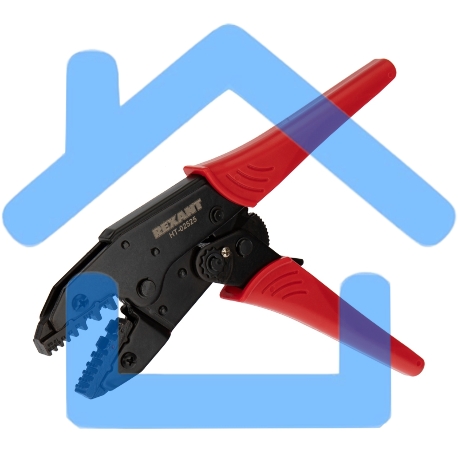 Кримпер комбинированный для обжима изолированных и штыревых наконечников 0.5 - 2.5 мм² (HT-02525) Rexant-5