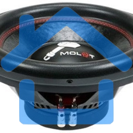 Сабвуфер автомобильный Ural Молот 12 300Вт пассивный (30см/12