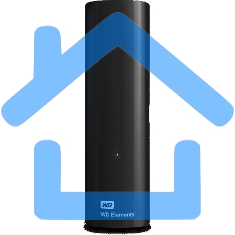 Внешний жесткий диск WD Elements Desktop WDBWLG0120HBK-EESN 12ТБ 3,5