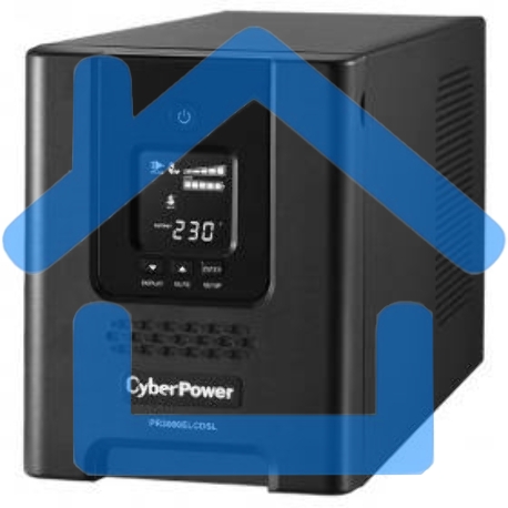 Источник бесперебойного питания CyberPower PR3000ELCDSL 3000VA/2700W USB/RJ11/45 (9 IEC)