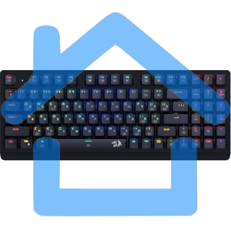 Клавиатура REDRAGON Wireless ELF PRO RU RGB 71742 BLACK-2