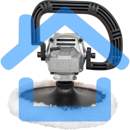 Полировальная машина (углошлифовальная) УШМ-180/1300П Вихрь-3