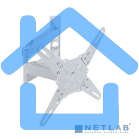 Кронштейн Kromax ATLANTIS-40 белый, Наклонно-поворотный, 22