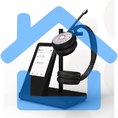 Гарнитура беспроводная Yealink WH66 Dual UC-19