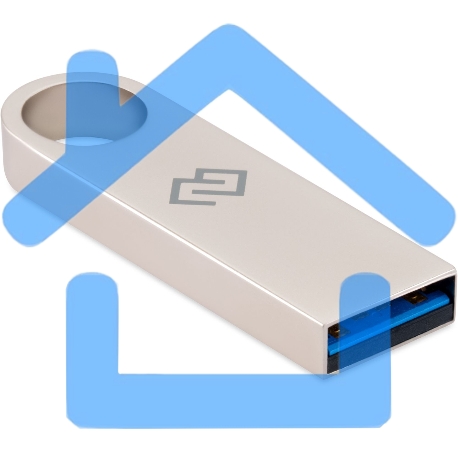 Флешка USB R/W Digma R/W 32Gb DRIVE3 DGFUL032A30SR USB3.0 серебристый-3