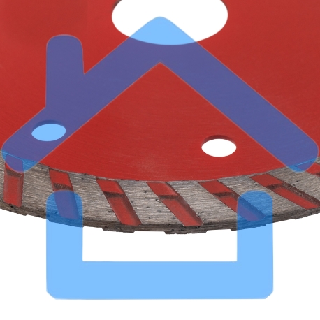 Диск алмазный отрезной Turbo 125x22.2 мм Kranz -3