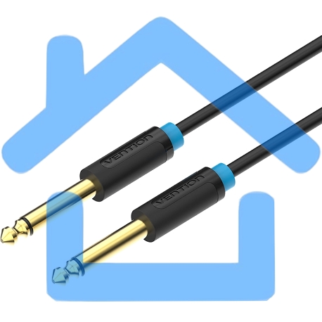 Кабель Vention аудио Jack 6,35 mm M/6.35 M - 5 м-5