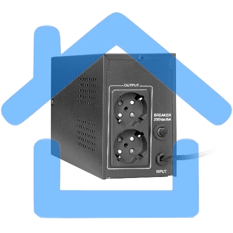 Источник бесперебойного питания ExeGate EP212516RUS Power Back BNB-800 800VA, черный, 2 евророзетки-3