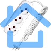 Удлинитель UNIVersal У6-639 М ПВС 2x0,75 3гн. 2м 639М-02