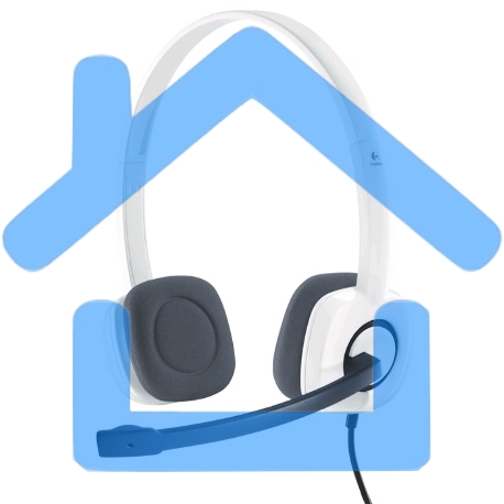 Наушники с микрофоном Logitech H150 белый накладные оголовье (981-000350)