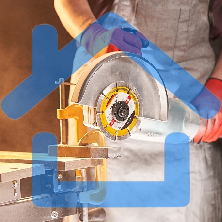 Диск алмазный отрезной сегментный 125x22.2 мм Kranz -1