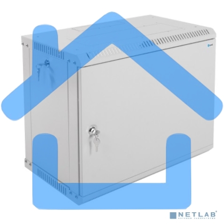 Шкаф телеком. настенный разборный 9U (600х350) дверь металл (ШРН-Э-9.350.1)-6