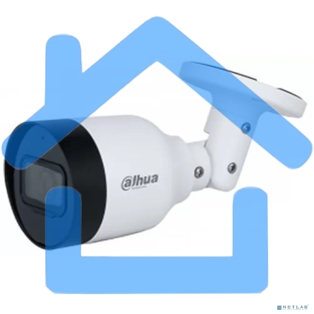 Камера видеонаблюдения IP Dahua DH-IPC-HFW1839TCP-A-IL-0280B-S6 2.8-2.8мм цв. корп.:белый (DH-IPC-HFW1839TCP-A-IL-0280B)-1