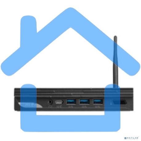 Неттоп MSI Pro DP10 12M-256RU, черный, i5 1235U/ 8Gb/SSD 512Gb/ Iris Xe/ Win 11 Pro (9S6-B0A621-256)-6