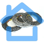 Скотч двусторонний черный 3M 9448A ширина 3мм 50м