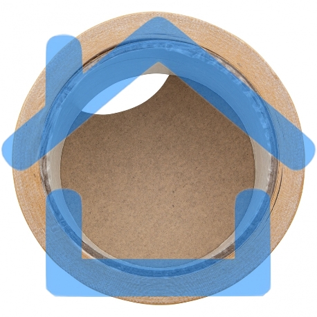 Лента клейкая двусторонняя, 50мм х 10м, на тканевой основе Сибртех