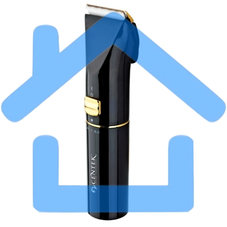 Машинка для стрижки Centek CT-2119 (черный/золотой) сеть/аккум, ножиТИТАН+КЕРАМИКА, 180 мин от батареи
