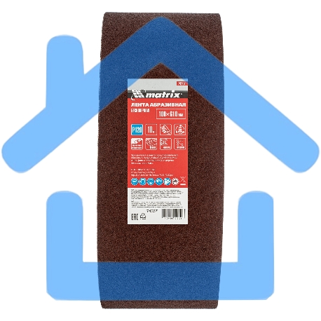 Лента абразивная Matrix бесконечная, P 120, 100 х 610 мм, 10 шт.
