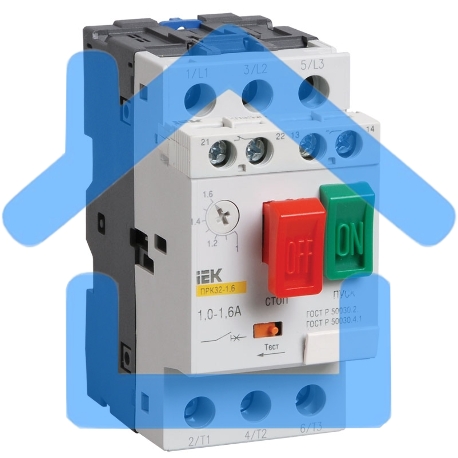 Пускатель ПРК32-25 In25А Ir20-25А Ue 660В ИЭК DMS11-025-1