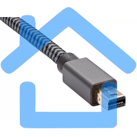 Адаптер miniDP --> HDMI-F 0.15м, оплетка, 4K@60Hz, Telecom (TA565)-9