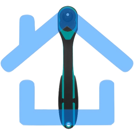 Ключ-трещотка Stels 1/2, 72 зуба, с быстрым сбросом, CrV, 2-х ком. рукоятка-1