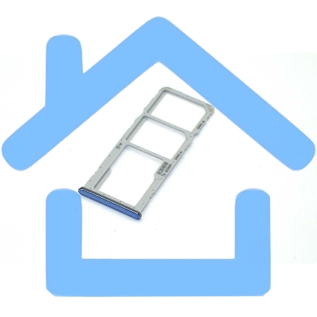 Лоток для SIM-карты Huawei Y9 2019 фиолетовый