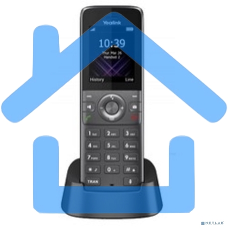 Телефон DECT-трубка Yealink W73H SIP-трубка для W70B/W73P/W76P/W79P/W80B/W90B-6