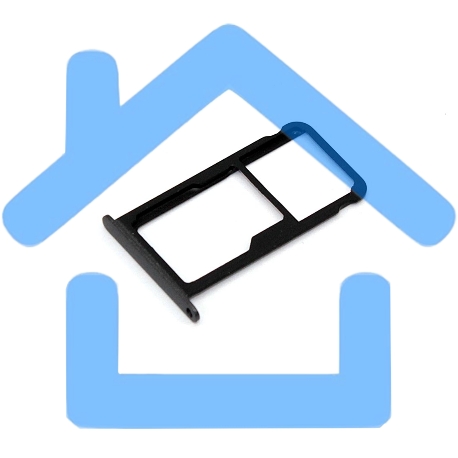 Лоток для SIM-карты Huawei GR3 2017 черный