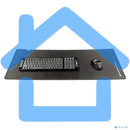 Игровая поверхность для клавиатуры и мыши Dialog PM-H50, черная, размер 700х300х3мм-3