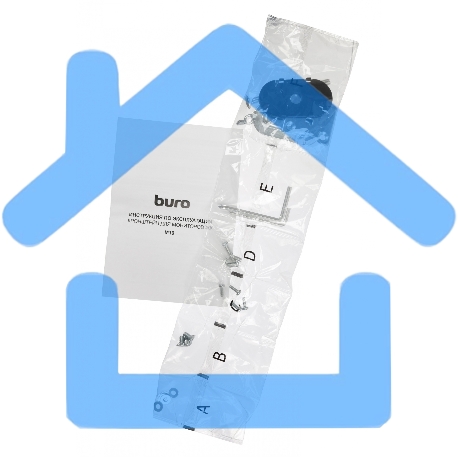 Кронштейн для мониторов ЖК Buro M10 черный 15