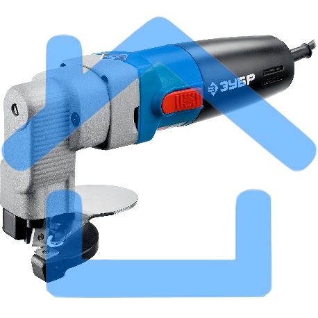Ножницы лезв. ЗУБР ЗНЛ-500 листовые, 500Вт 1800/мин сталь:2.5мм мин.рад.40мм в кейсе-9