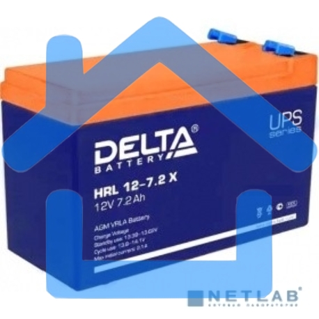 Батарея Delta HRL 12-7.2Х (12V 7.2Ah)-3