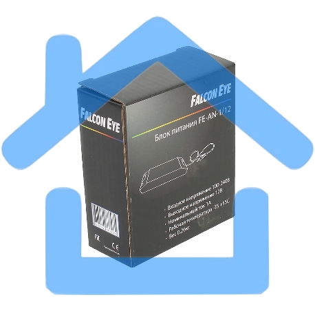Блок питания Falcon Eye FE-AN-1/12 Входное напряжение 87-264V, Выходное 12V, Номинальный ток 1A-9