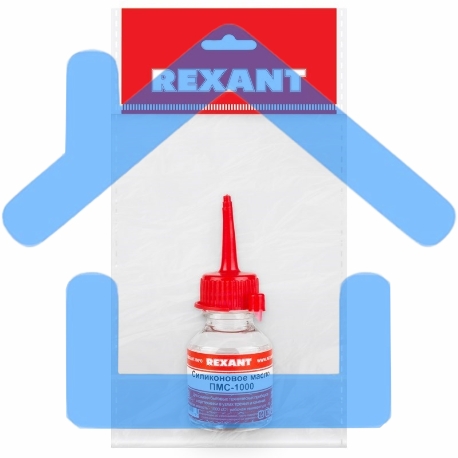 Силиконовое масло Rexant, ПМС-1000, 15 мл, носик, (Полиметилсилоксан)-1