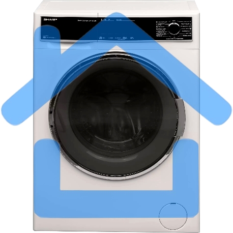 Стиральная машина Sharp ES612RW белый, загрузка фронтальная 6 кг, 1200 об/мин., класс: A+++