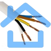 Провод ПВС 5х10 (м) ЭлектрокабельНН M0001002