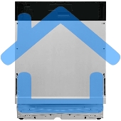 Встраиваемая посудомоечная машина Electrolux EES848200L, серебристый, 59.6 см, 14 компл., 46 дБ, класс A++