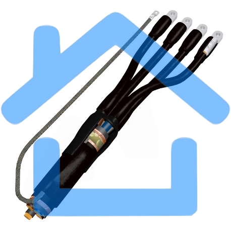 Муфта кабельная концевая универс. 1кВ 4ПКВНтпБ-в-70/120 с наконечн. Подольск 4pkvntpbvx070x120