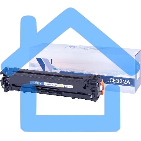 Картридж лазерный NV Print совместимый HP CE322A Yellow для LJ Color CP1525 (1300k)