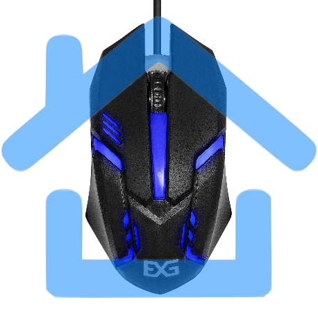 Мышь проводная ExeGate Gaming Standard Laser GML-17 черный, 1200 dpi, USB, кнопки - 3-3