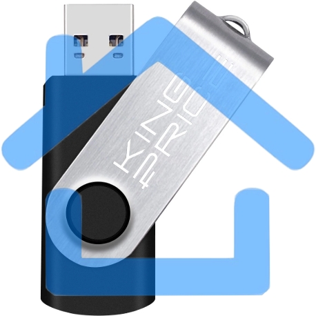 Флешка USB KingPrice 64Gb KPFD2 KPFD2A064ABK USB 2.0 черный-6