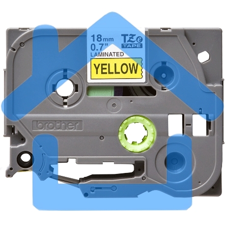 Картридж Brother TZ-E641 18 мм, 8 м, черный шрифт, желтый фон, для BROTHER P-Touch-2