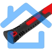 Киянка резиновая Matrix, 910 г, черно-белая резина, фибергласовая рукоятка