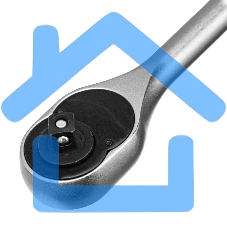 Ключ трещотка 1/4, 72 зуба, с быстрым сбросом. СrV Stels-6