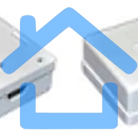 Настенная информационная розетка RJ45 8P8C, кат.5Е, UTP, 1-порт, белая -1