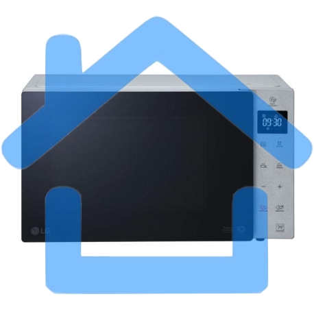 Микроволновая печь LG MW25R35GISL стальной /черный, 25 л, 1000 Вт, переключатели - сенсор