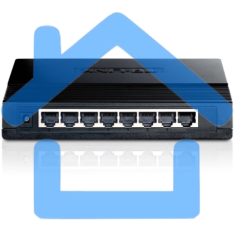 Коммутатор TP-Link SMB TL-SG1008D 8-port Gigabit Switch, plastic case-10