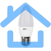 Лампа светодиодная PLED-SP C37 7Вт свеча 3000К тепл. бел. E27 530лм 230В JazzWay 1027825-2